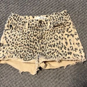 Cheetah shorts